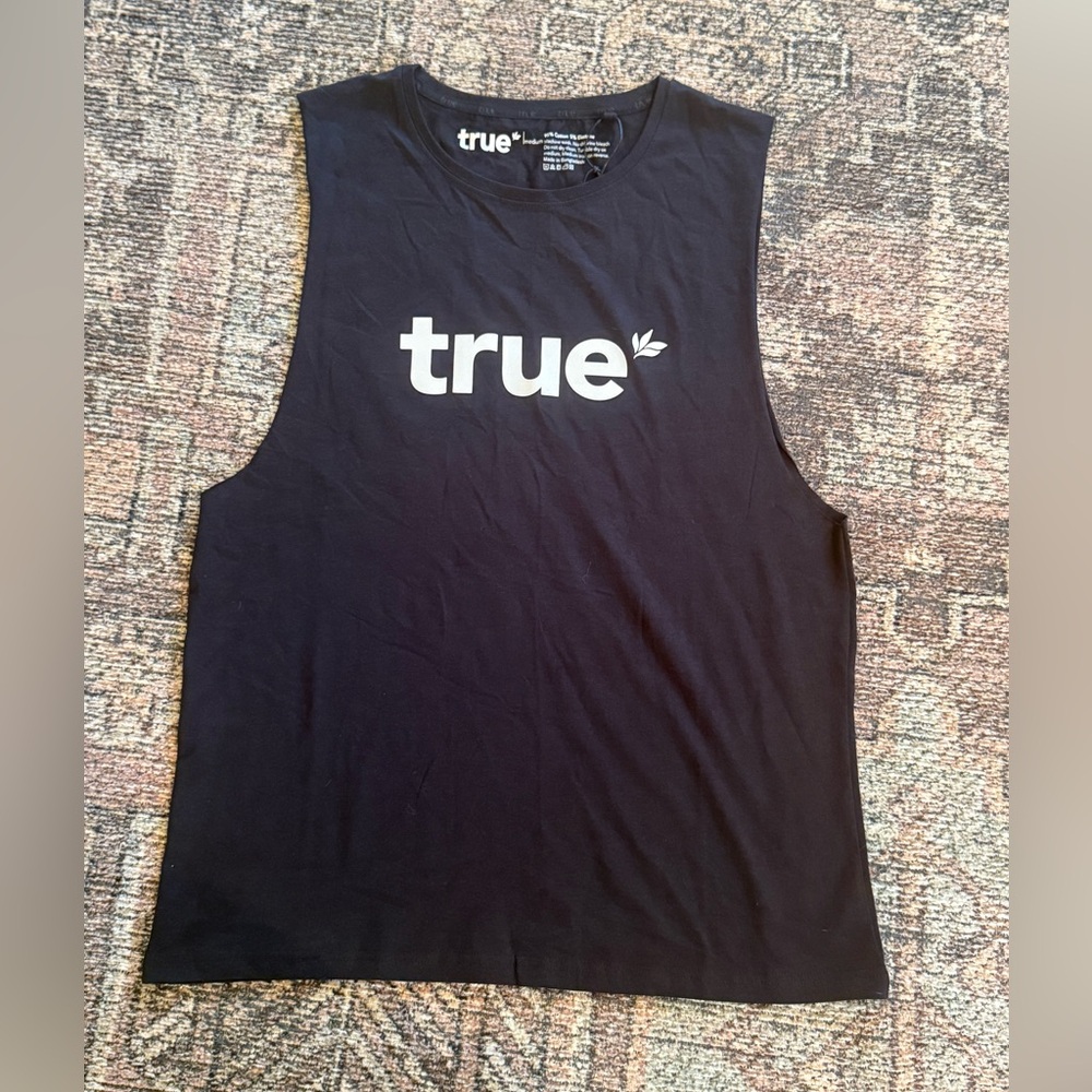 True Black Men's Tank Top